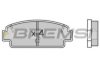 BREMSI BP2492 Brake Pad Set, disc brake